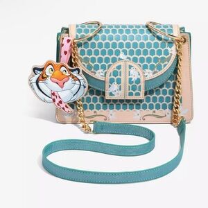 DISNEY Danielle Nicole Jasmine Aladdin Rajah Crossbody Bag